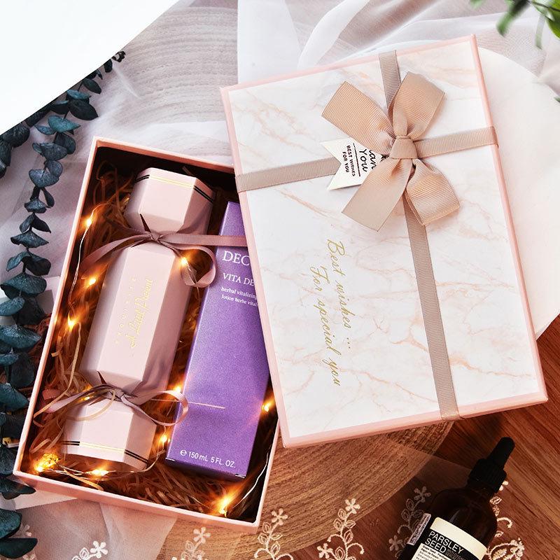 Pink Large Gift Box for Birthdays or Valentine's - Perfect for Sending To Girlfriends