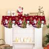 2026 Christmas Fireplace Scarf Snowman Navidad Natal Mantel Scarf Indoor Fireplace Ornament Christmas Decorations