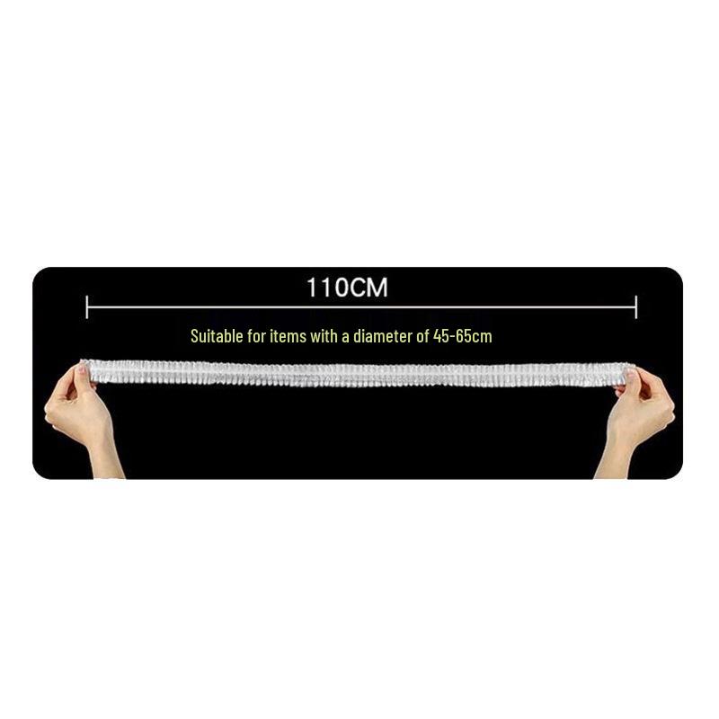 Stor Transparent Engångsdammöverdrag för Köksapparater eller Bröllopsbanketter