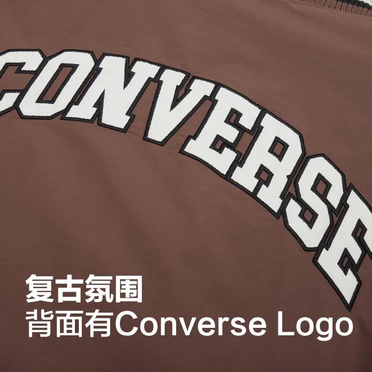 New Converse Varsity Graphic Bomber Jacket 10026976-A04