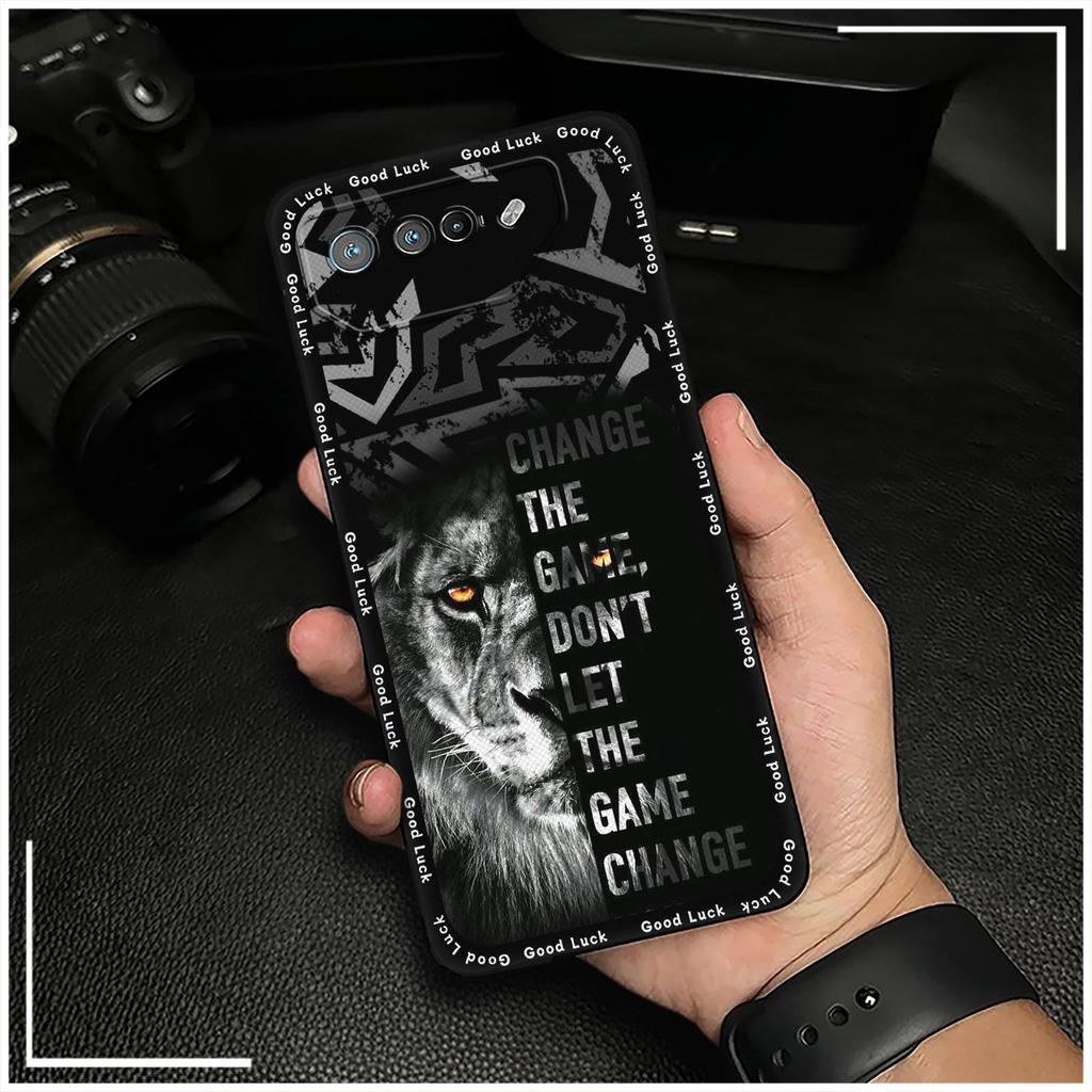 Kryt Full wrap Soft case pro Asus ROG Phone7 Protiprachový Protinárazový Vodotěsný Odolný proti nečistotám Graffiti TPU Roztomilý