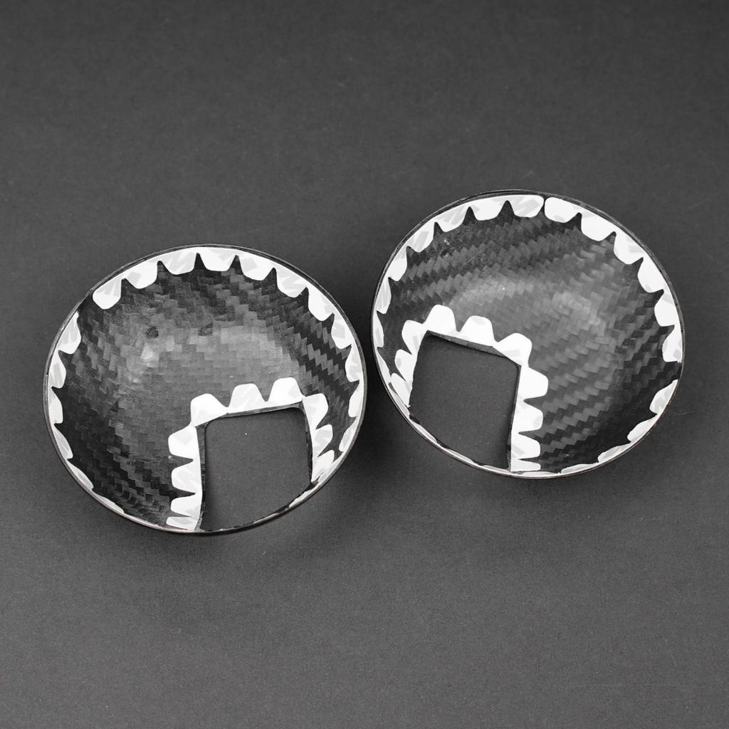 Fiat 500 Carbon Fiber Door Handle & Grip Trim Cover