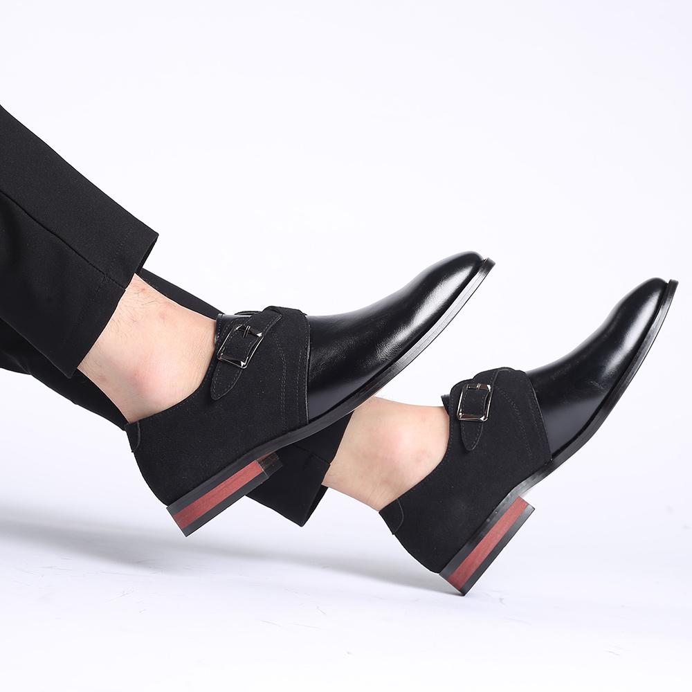 Fashion Handmade Leather Loafers Lightweight Male Casual Leather Casual Shoes Elegant Slip on Flats Mens High Quality Leisure Walk Shoes