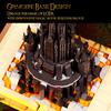 Ungiftig 966 Teile Schwarzer Turm Magisches Buch Bausteine Dunkler Magischer Schlossmodell Montagebausteine Mit Lichtern Kind Pädagogisches Spielzeug Geschenke