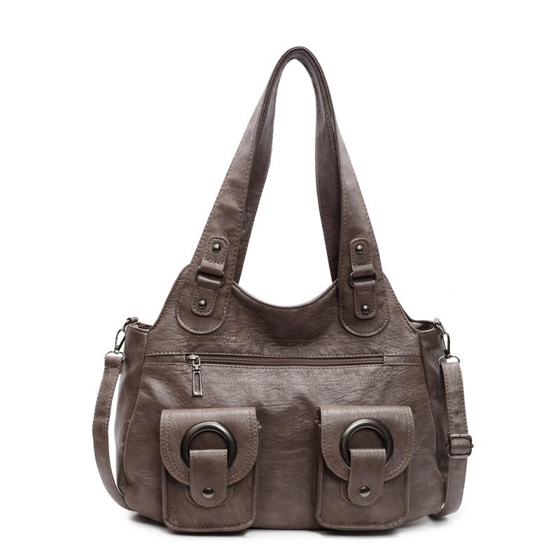 

New women s medium mother bag large capacity fashion shoulder portable messenger bag casual women s bag хаки