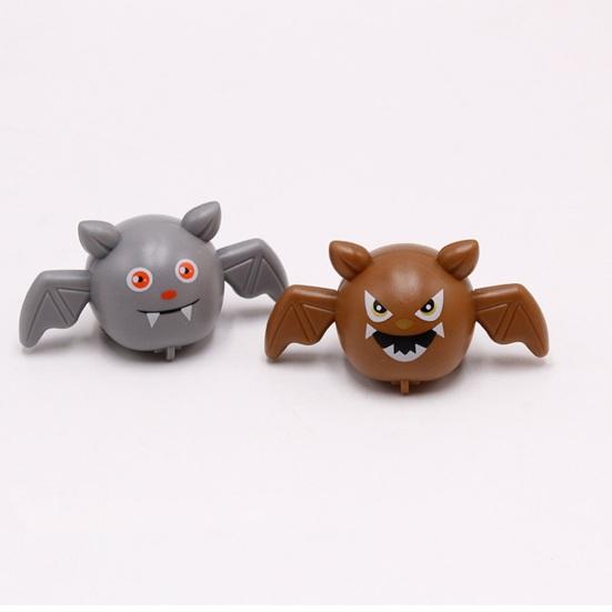 6 Buc Halloween Mașinuță cu Tragere înapoi Jucărie Copii Mici Băieți Fete Mecanism cu Arcuri Mini Desene Animate Dovleac Fantomă Liliac Vehicul Jucărie Favoruri de Petrecere de Sărbători