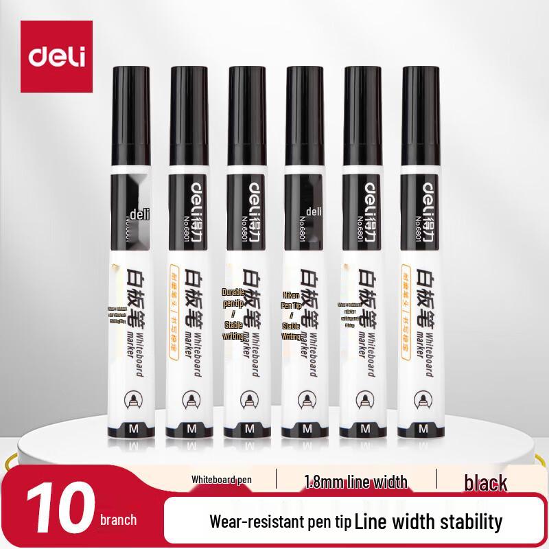 Deli Erasable Whiteboard Marker 6801