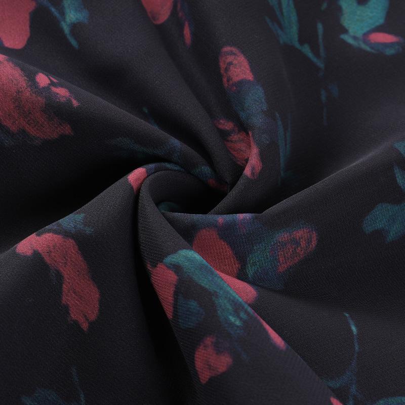 Gotické šaty pro ženy, tmavě hnědé síťované šaty s potiskem, dvoudílná sada, podzimní nová krátká sukně s vysokým pasem