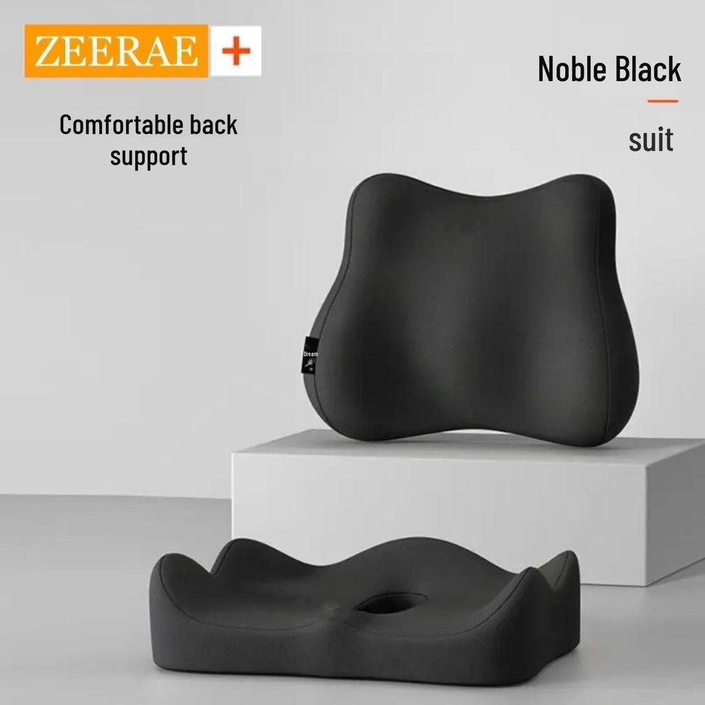 Memory Foam Breathable Office & Student Back Support Cushion