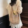 Creative Large Capacity Shoulder Bags Casual Simple Handbags Vintage Multifunctional Woven Shopping Tote Beach Bag