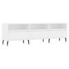 VidaXL TV Stand White 150x30x44.5 Cm Engineered Wood 831292
