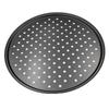 1Pcs Pizza Pans For Oven Round Pizza Pan With Holes Pizza Tray For Oven Baking Carbon Steel Pizza Oven Accessories Kitchen Tools