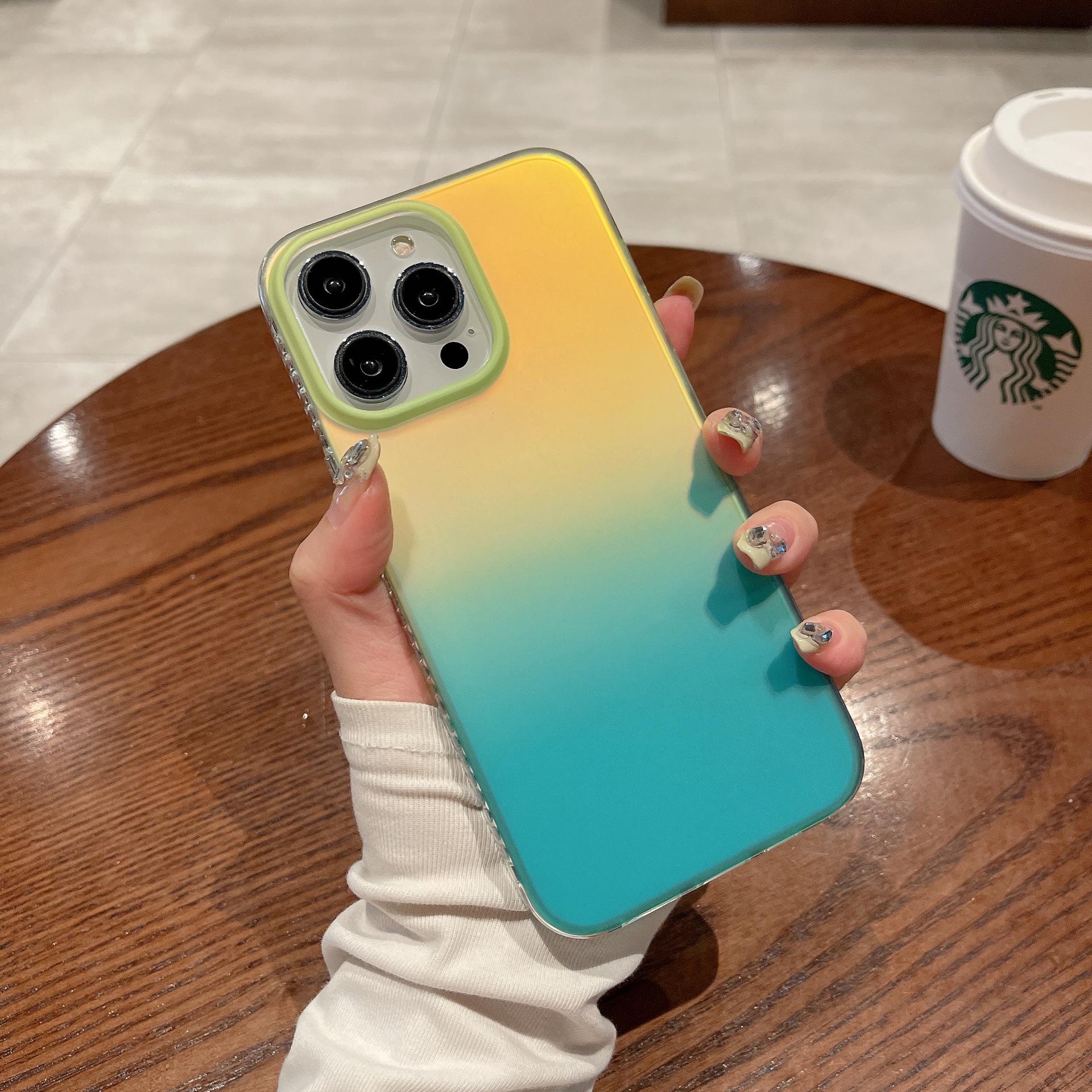 

Colorful Flowing Light Dopamine Phone Case for iPhone 13/14/15 Pro Max - Drop-proof iPhone 14