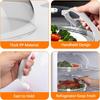 Microwave Splatter Cover for Food- 2 Pack with Handle, Steam Vents, Keeps Oven Clean, BPA Free