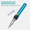 Handy Gas Soldering Pen Soldering Iron For Precise Welding And Heat Shrink For Diy Repairing With Changeable Tips 210~450 Celsius