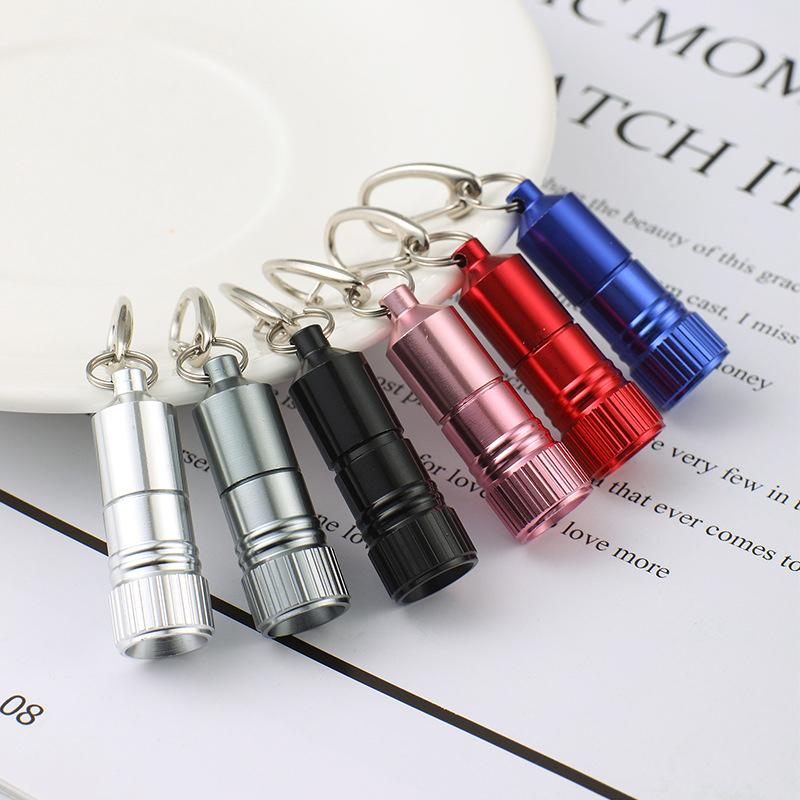 Tragbare Mini-LED-Taschenlampe Schlüsselanhänger Multifunktionale Taschenlampe Mini-Schlüsselring Outdoor-Wander-Camping-Taschenlampe
