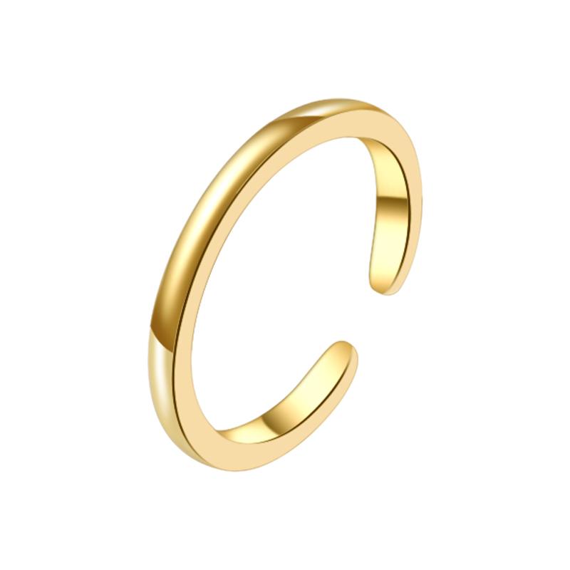 1 PCS Adjustable Toe Ring for Women Girls Open Tail Ring Band Hawaiian Foot Jewelry