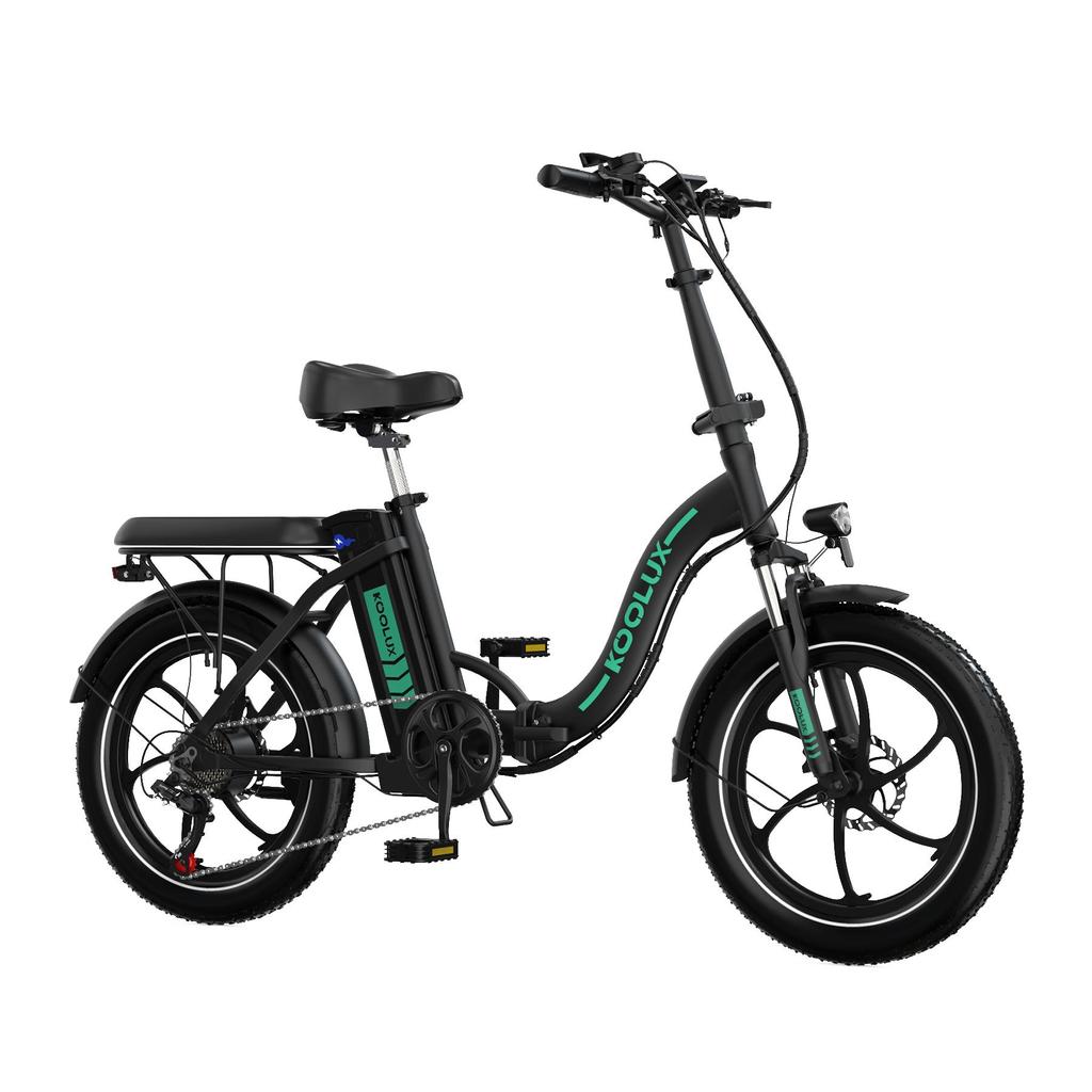 KOOLUX BK6S 3.0 Adult Folding  Electric bike 36V13Ah Battery 350w Motor 20*3.0 inch Fat Tire E-Bike City Outdoor Electric bicycle