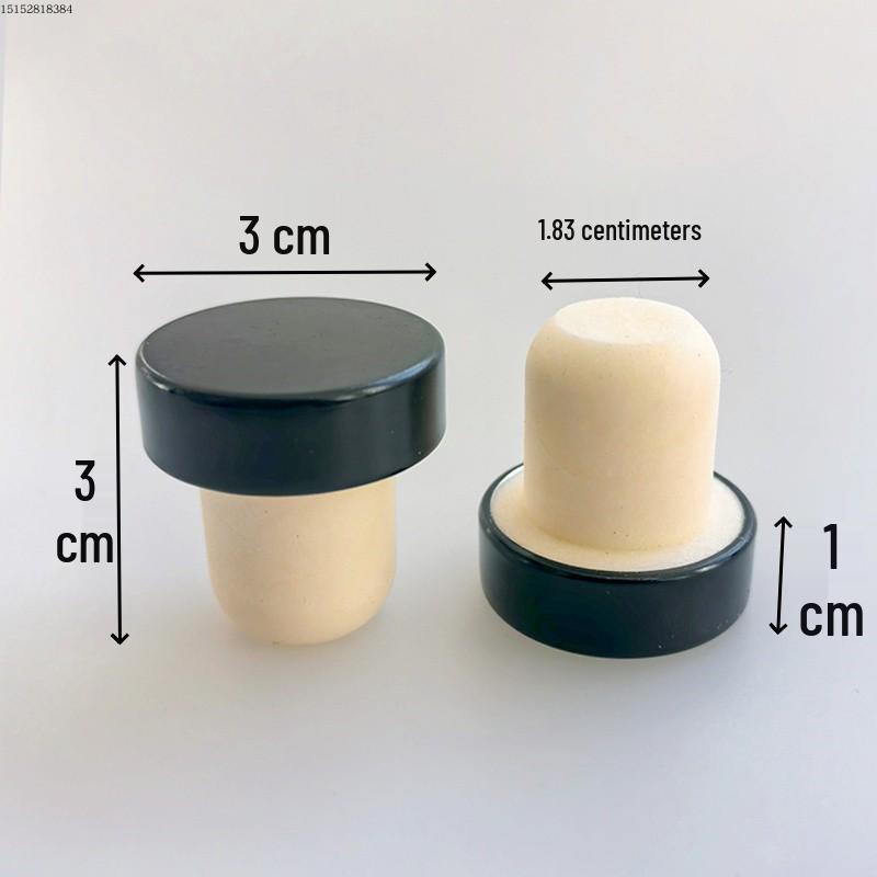 Universal Silicone Wine Bottle Stopper - T-shaped Cap for Red, White, and Champagne Wine.