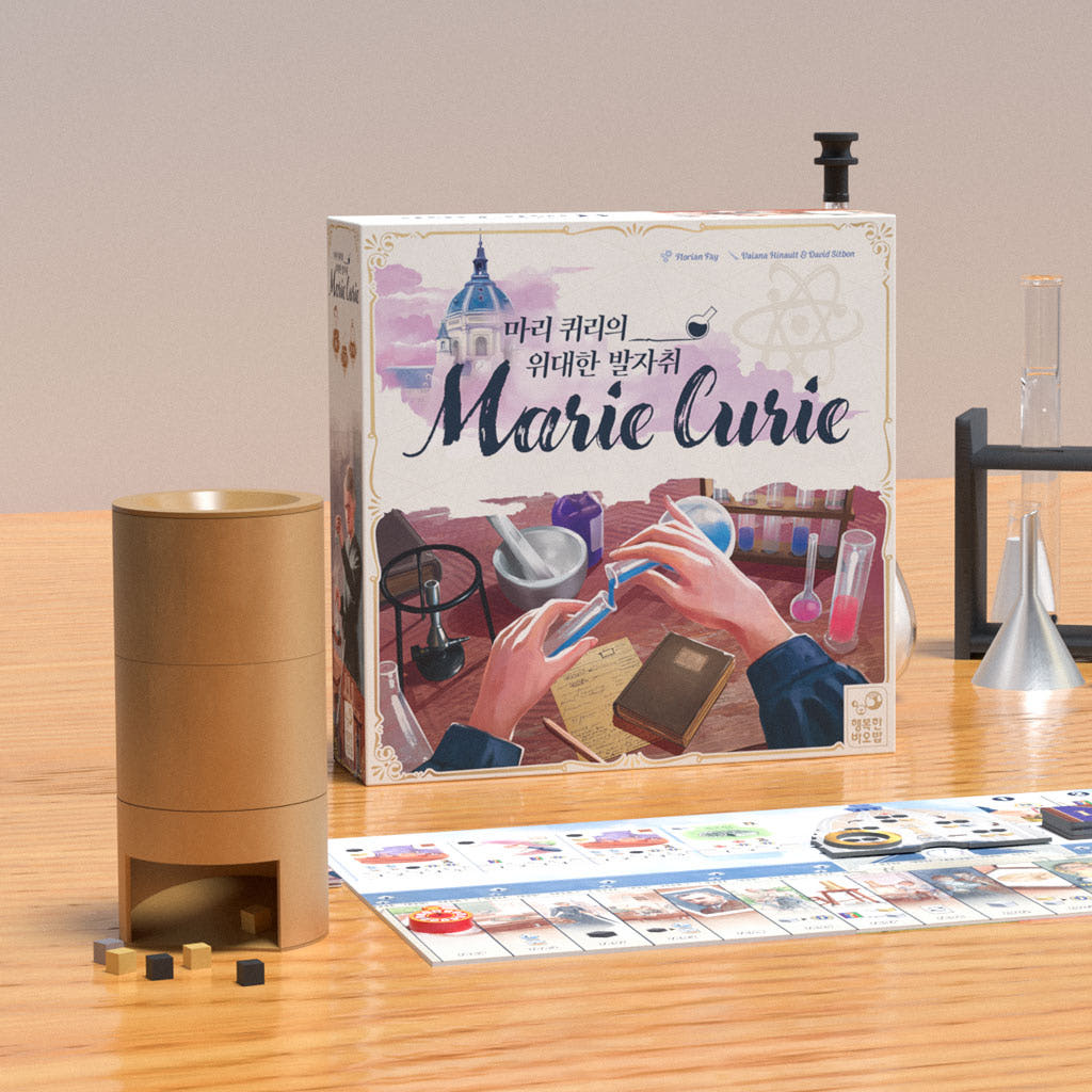 Happy Baobab: Marie Curie s Great Footprints - A Family Strategy Board Game