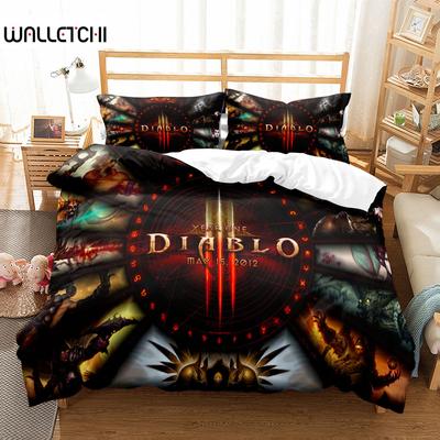 Controller Spiel Kinder Bettbezug Set King Queen Double Full Twin Einzelgröße Diablo Bettwäsche Set