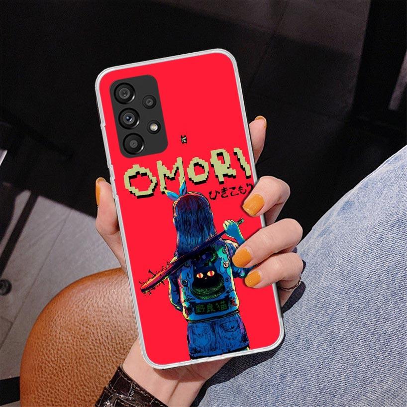 Game O-Omori Cartoon Phone Case For Samsung Galaxy A52 A32 A22 A12 A51 A31 A50S A30S A20S A10S Note 20 Ultra 10 Plus S10 A72 A71