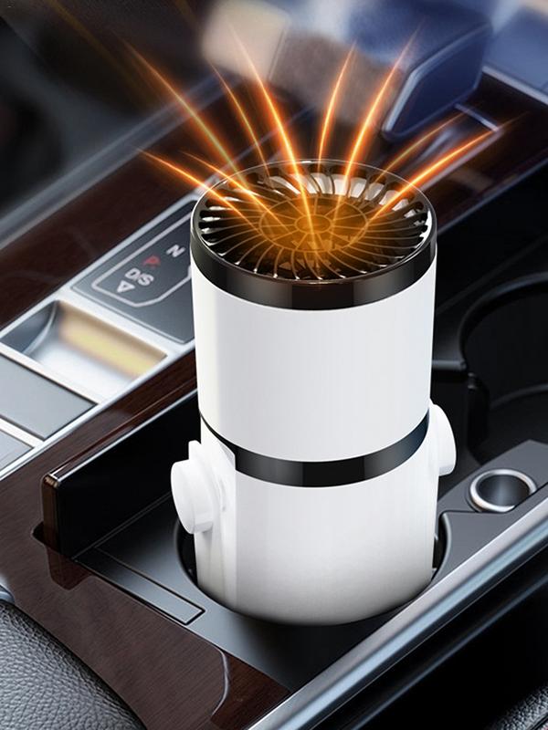 Anti-Fog Car Heater 2 In 1 Car Defroster Heating Cooling Fan Rotating Base 12V 150W/24V 200W for Auto Accessories