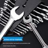 Dual-Head Allen Wrench Set - Rust-Proof Pearl Nickel Auto Repair Tool