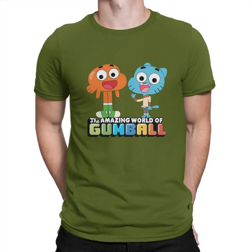 T-Das erstaunliche Leben von Gumball Herren T-Shirt Fan Individualität T-Shirt Harajuku Sweatshirts Neuer Trend