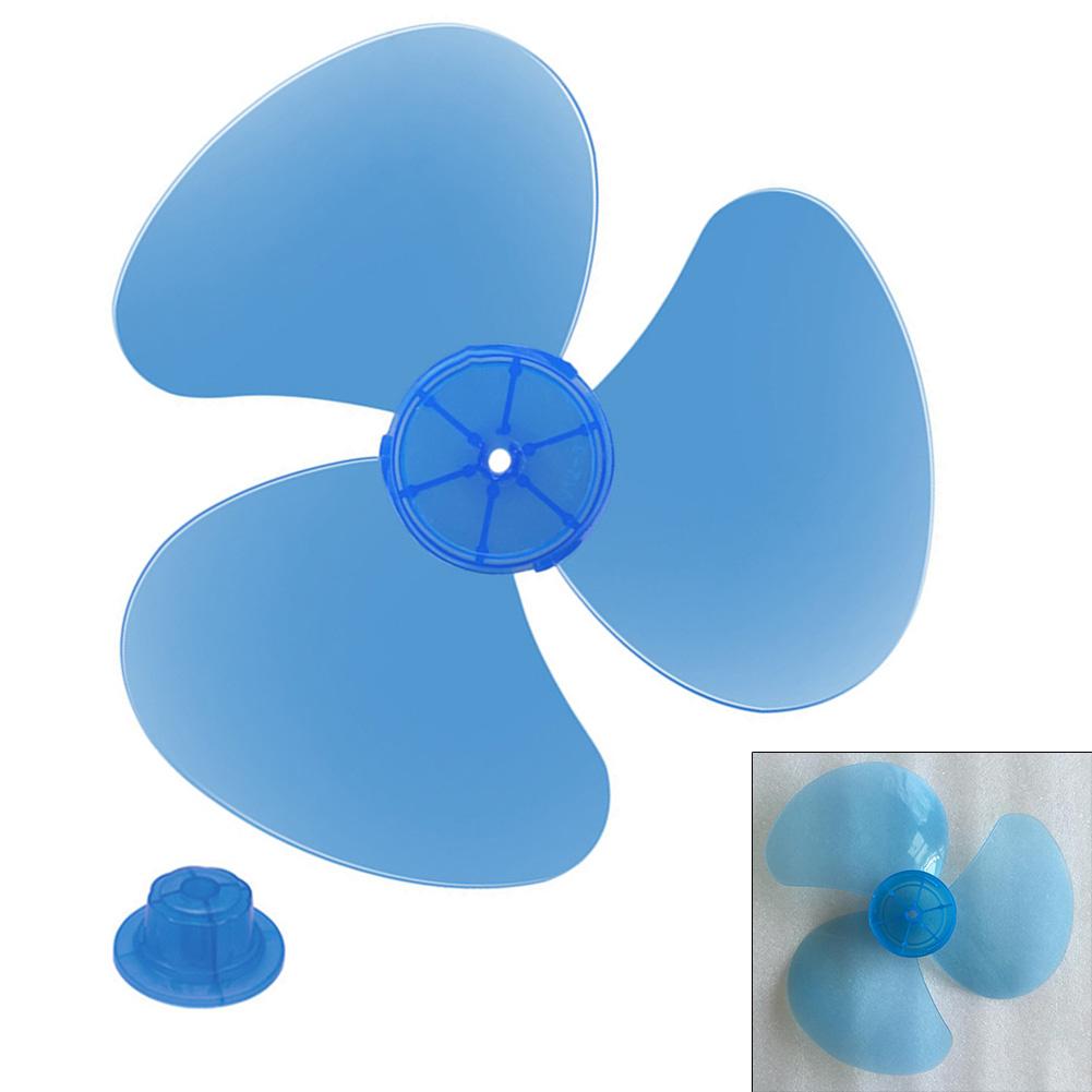 3 Leaves Fan Blade Plastic Fan Blade Home Cooling 8mm Diameter Central Round Hole Easy Installation Comfortable Cooling