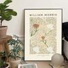 William Morris The Museum Art Exhibition Art Poster Anime Posters Sticky Vintage Room Home Bar Cafe Decor Kawaii Room Decor
