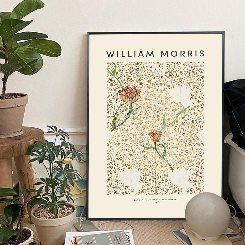 William Morris The Museum Art Exhibition Art Poster Anime Posters Sticky Vintage Room Home Bar Cafe Decor Kawaii Room Decor