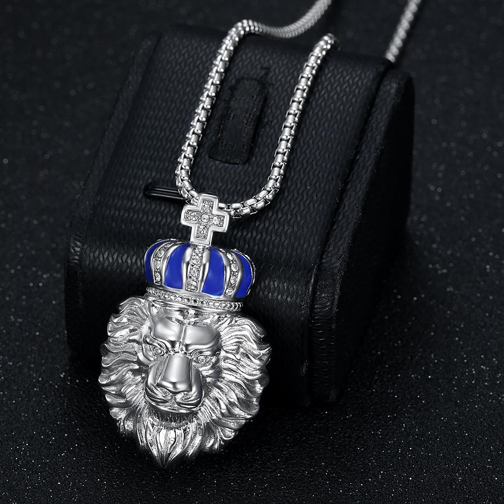 2026 Jewelry Fashion Trend Inlaid Zircon Men's Exquisite Gift Jewelry Necklace