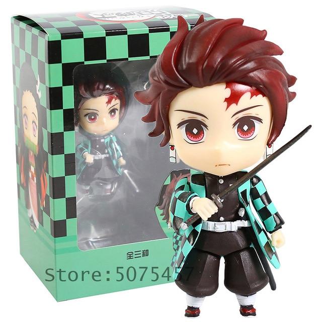 Demon Slayer Agatsuma Zenitsu Anime Figure 1194 Kamado Nezuko 1193 Kamado Tanjirou Action Figure Kimetsu No Yaiba Figurine