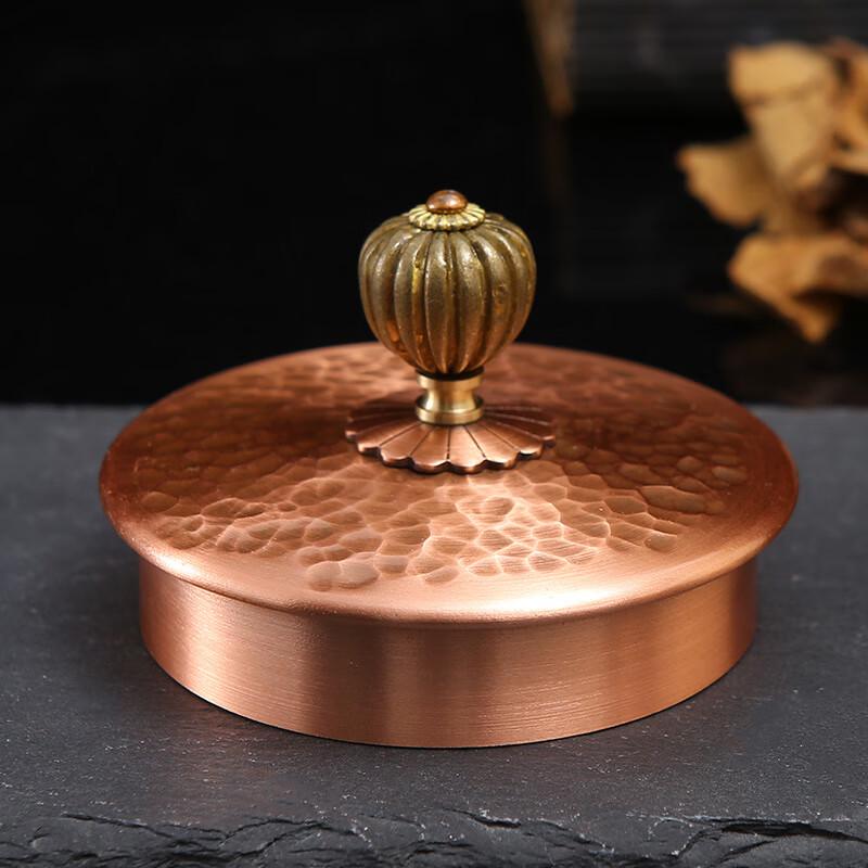 Compact Retro Purple Copper Tea Pot