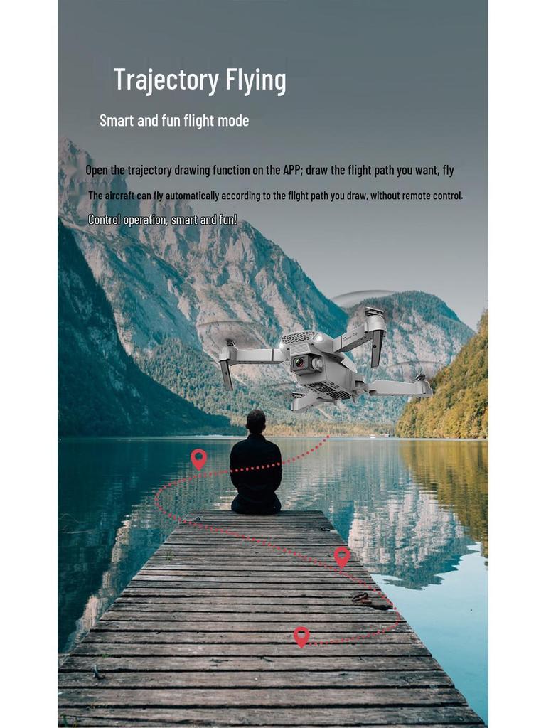 E88 E58 E99 Long-Endurance 4K Dual Camera HD Drone with Remote Control