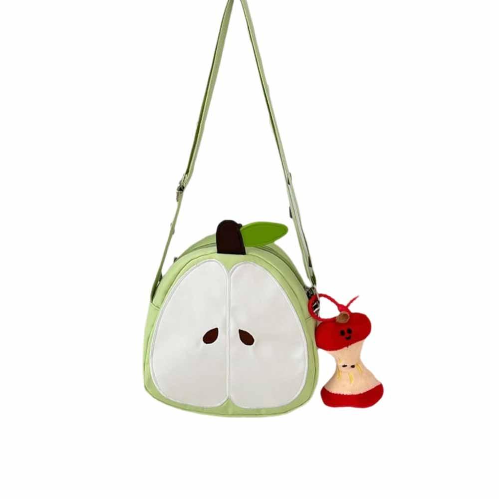 Harajuku Fruits Shape Crossbody Bag Message Bag Mobile Phone Pack Funny Shoulder Bag Male
