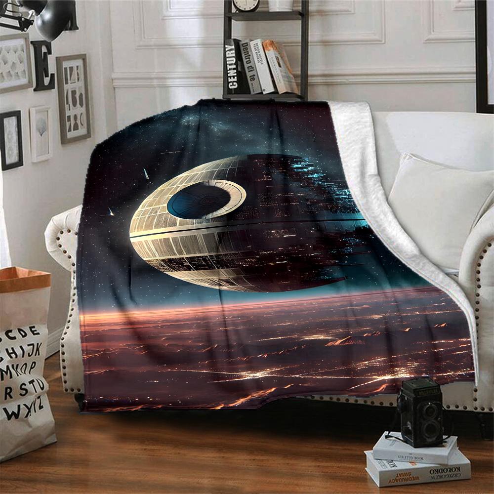 Star Wars Blanket Comfortable Suitable for Picnics Livingroom Office Four Seasons Multipurpose Modern Birthday Christmas Gift Blanket