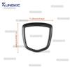 For Fiat 500 2008-2024 Abarth 595 695 2012 2013 2014 2015 2016 2017 2018 -2024 Rear Badge Frame Decoration Cover ABS Trim