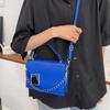 Trendy Korean Style Woman's Crossbody Bag Simple Elegant Fashion Armpit Bag Adjustable Strap Vintage PU Handbag Daily Use
