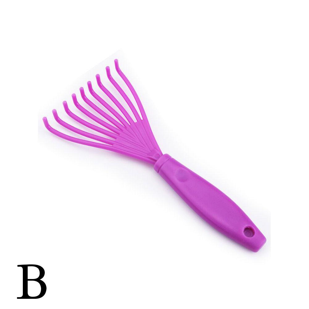 Plastic Mini Comb Cleaner Embedded Hair Brush Hair Remover Handle Cleaning Brushes Cleaners Special Barber Hairdressing Tool