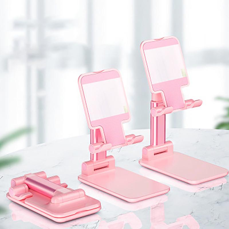 1pc Universal Desk Phone Stand for iPhone IPad Adjustable Telescopic Tablet Foldable Desk Phone Desk Holder