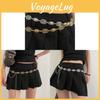Bohemian Metal Waist Belt For Females With Simple Style And Youth Trend