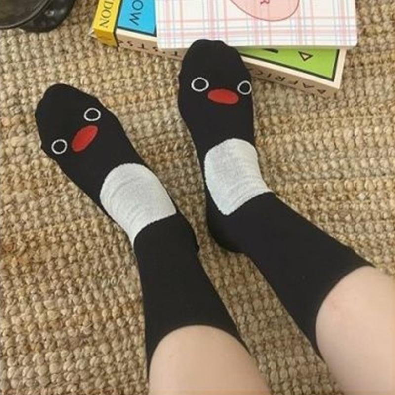 Cute Socks Creative Garden Eel Mid Socks Weat Anti Odor Breathable Shark Soft Socks Novelty Ankle Foot Cover Accessories Gift