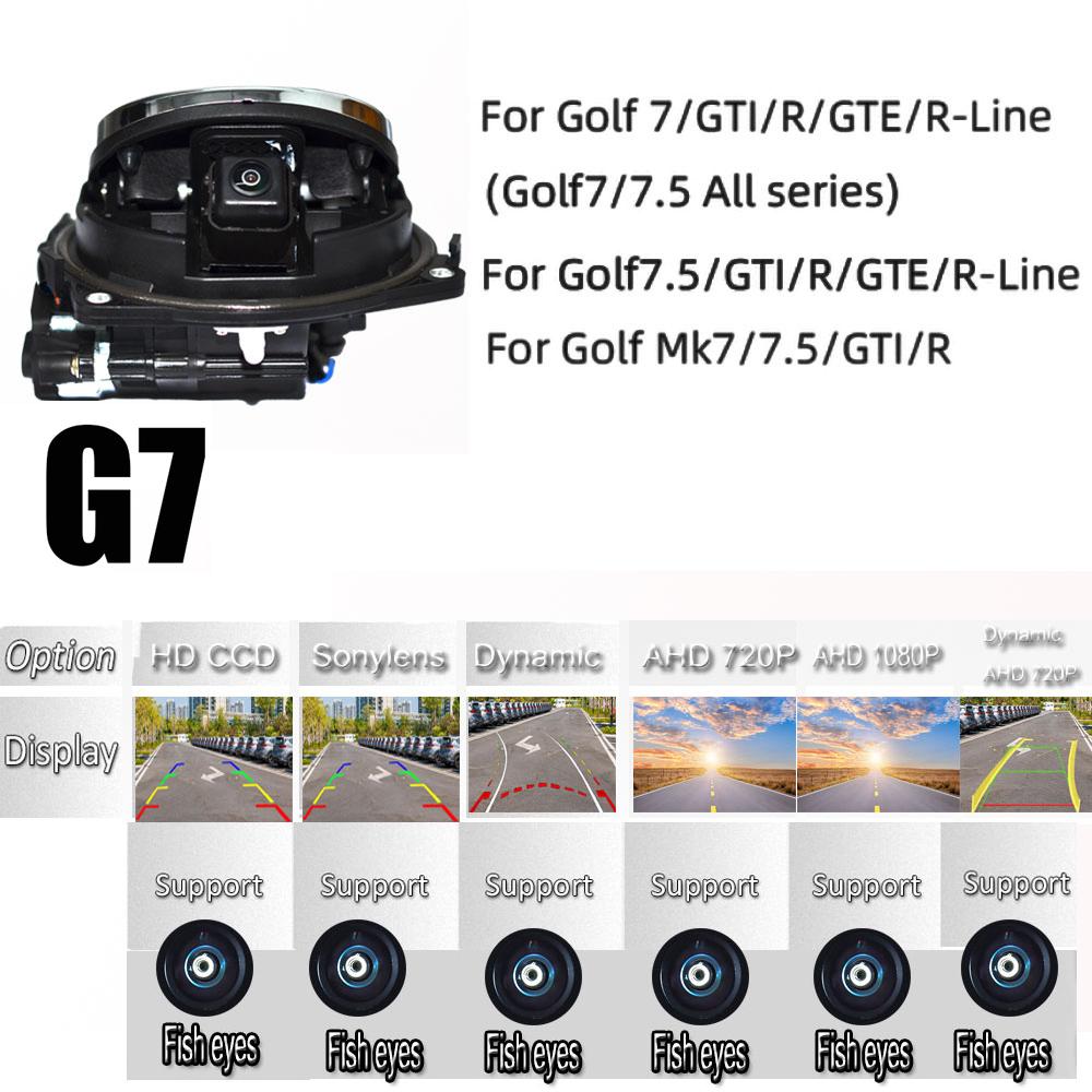 170 Degree AHD 1080P or CVBS Badge Flip Emblem Car Rear View Camera for Golf Polo CC Beetle Magotan B6 B7L B8 EOS T-roc Passat R