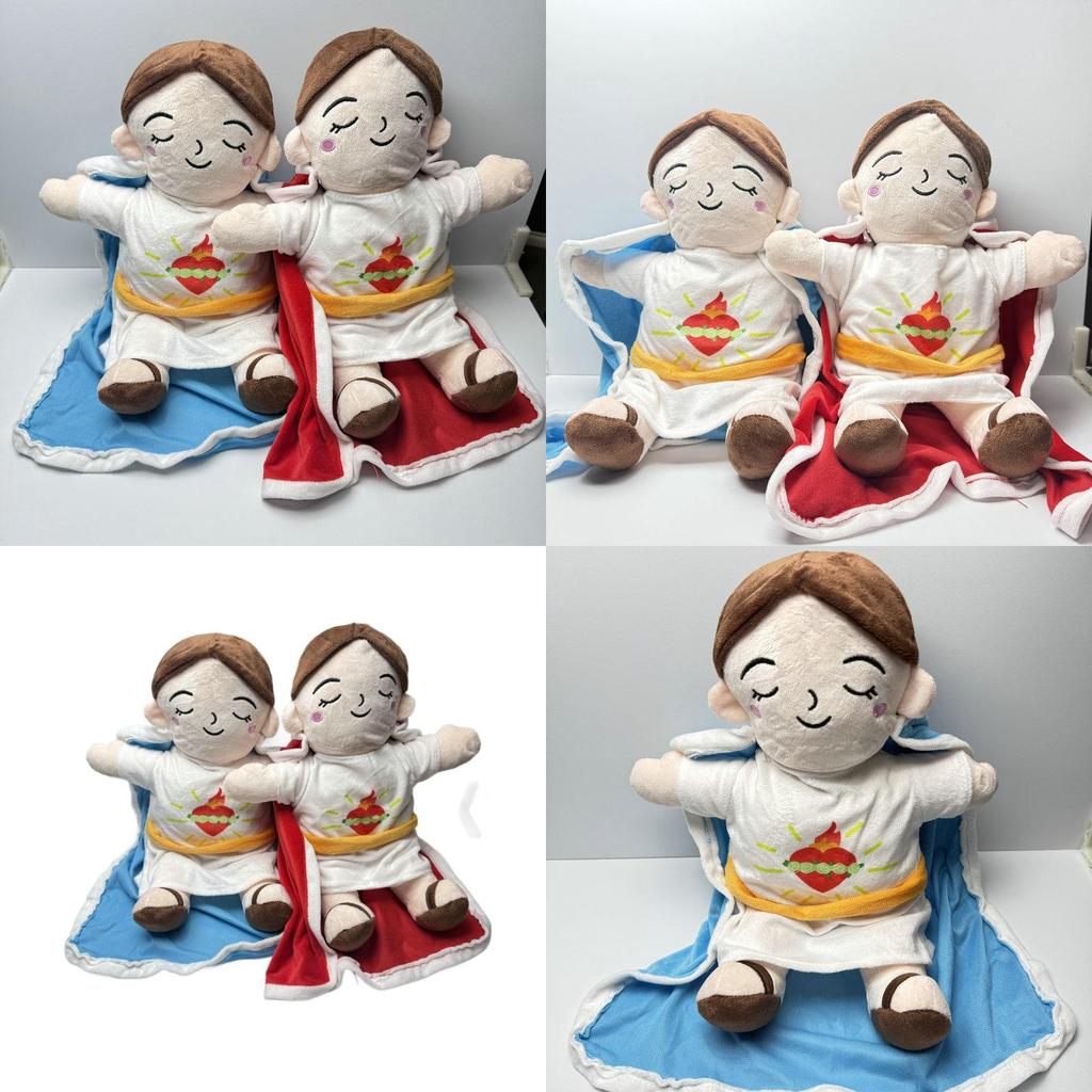 Niedliche Mädchen-Stoffpuppe mit Atmungs- und Musikfunktion für Kinder, Baby, Weiches Kissen, Geschenk