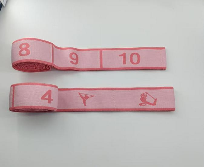 Kids' 8-Grid Stretch Band: Dance & Yoga Elastic Resistance Band