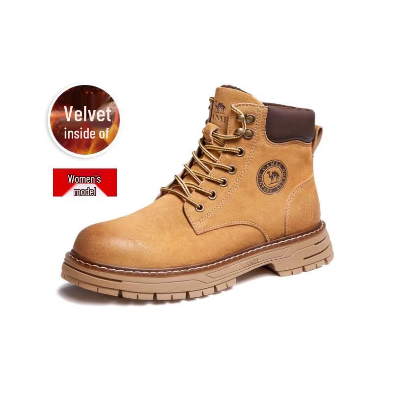 Camel Women s Casual High-Top Lace-Up Shoes EU 38