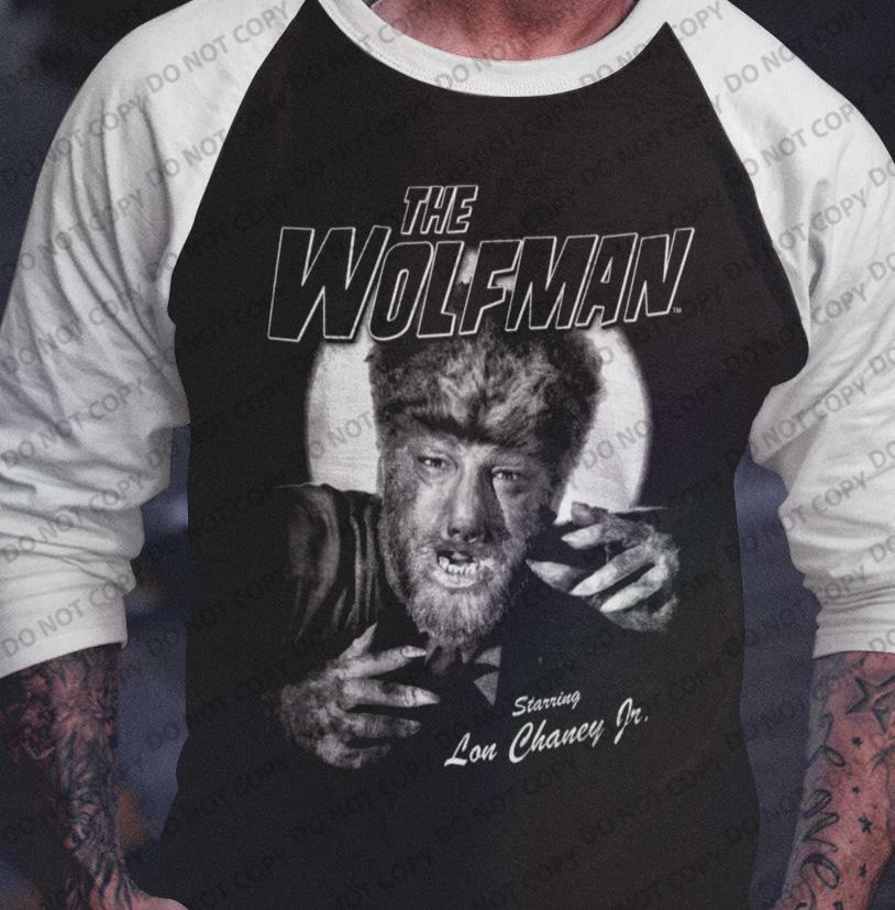 The Wolfman - Baseball Shirt Unisex T-Shirt M
