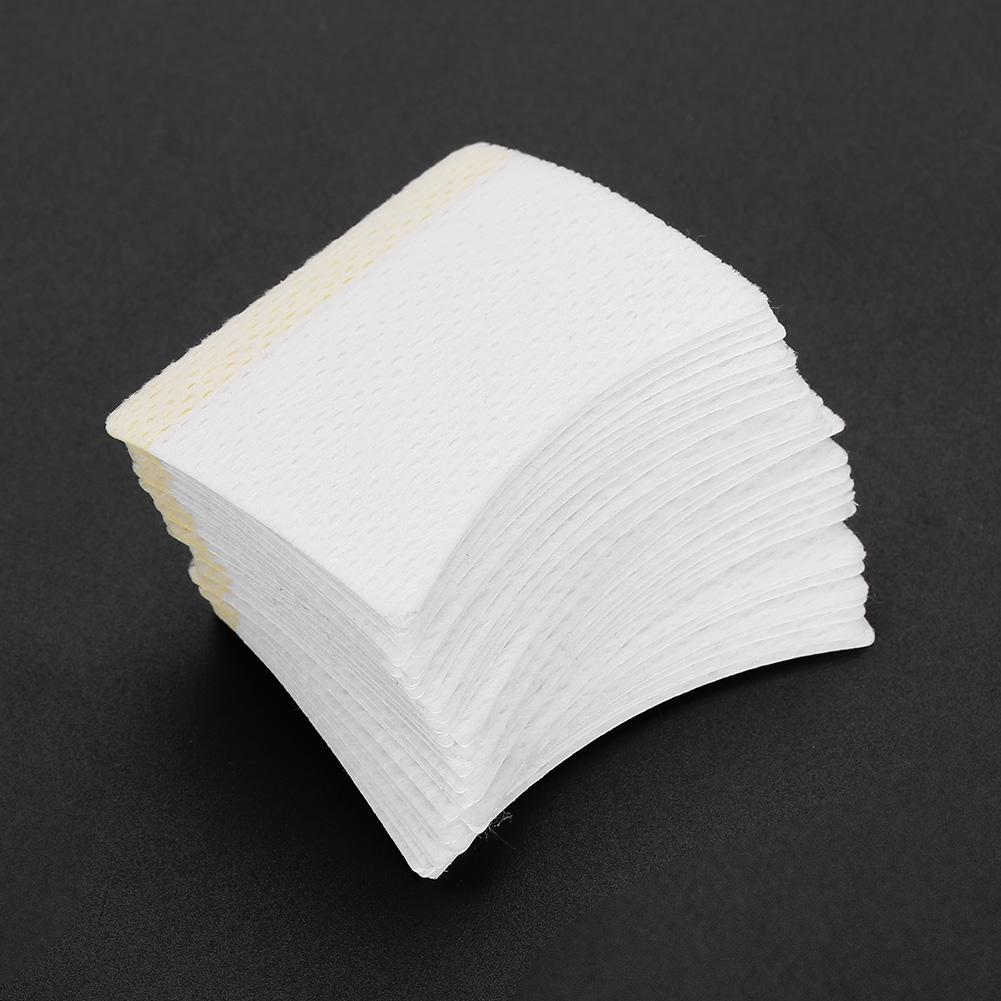 Disposable Eyelash Extension Remover Glue Cleaning Pad Patch Under Eyes Fake Eyelashes Tool